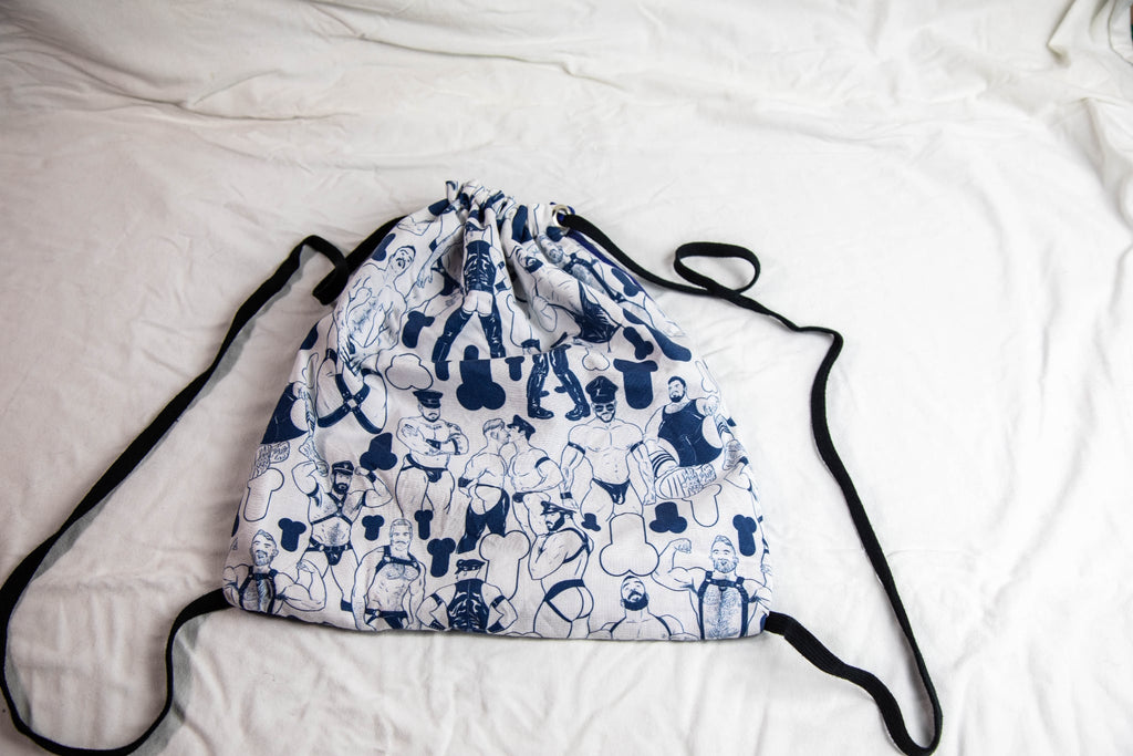 Drawstring Backpack - Leathermen 1