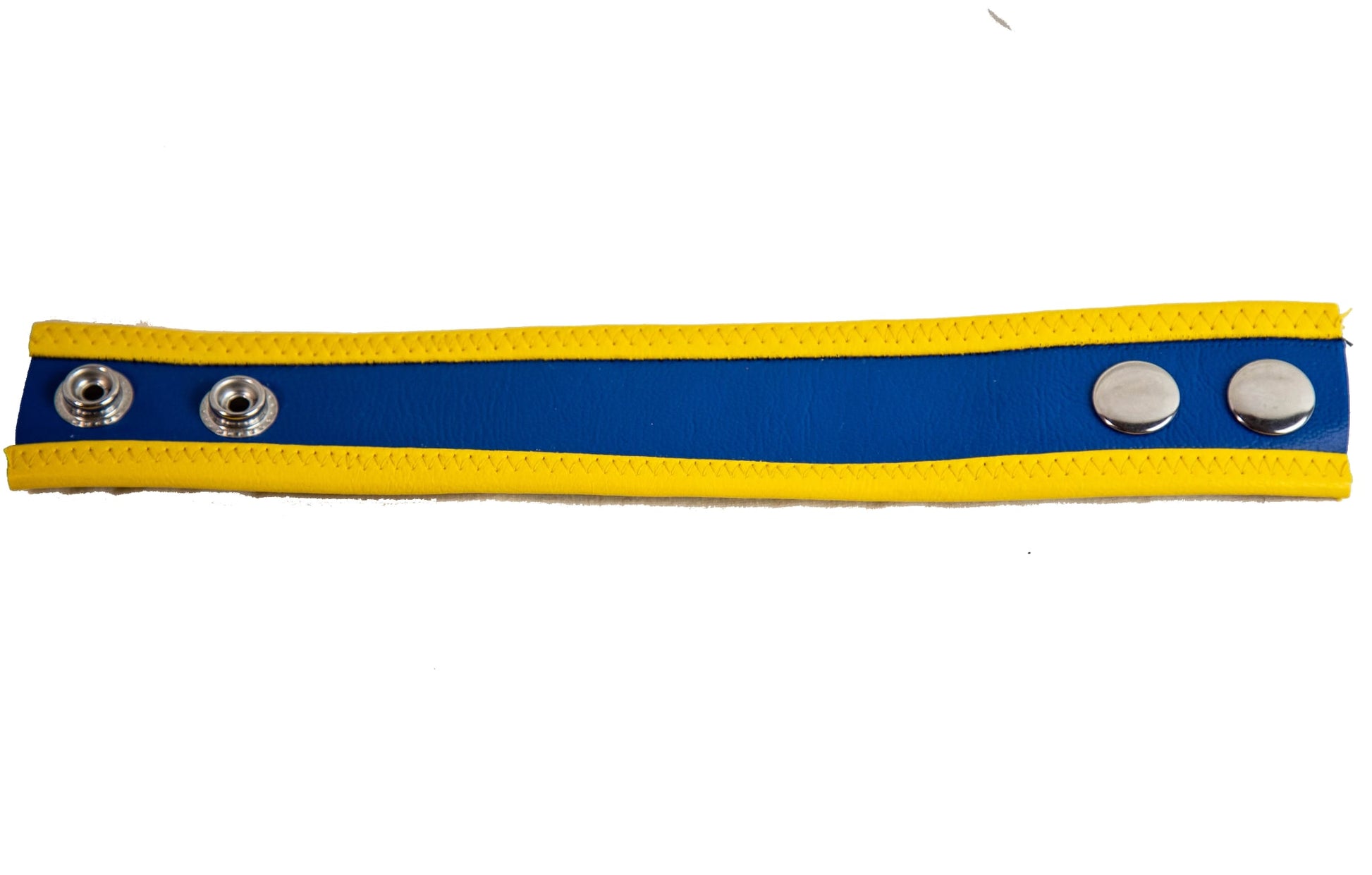 Wrist Band - Blue and Yellow